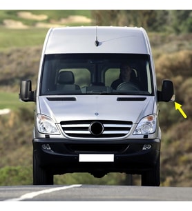 Mercedes Sprinter 07-16 Sol Dikiz Aynası Üst Camı Isıtmalı A0028111533