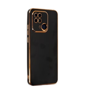 Xiaomi Redmi 10c Kılıf Volet Silikon - Siyah