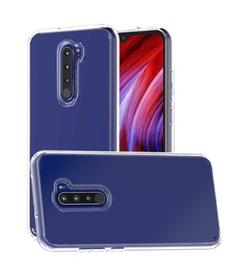 Xiaomi Redmi Note 8 Pro Kılıf Full Şeffaf Sararmaz Kapak (Renksiz)