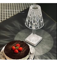 Kristal Elmas Masa Lambası Usb Atmosfer Işığı Dekorasyon Gece Lambası Masa Lambası