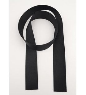 Angel Çanta Aksesuar 4 Cm Siyah Renk Polyester Kolon 1 Metre
