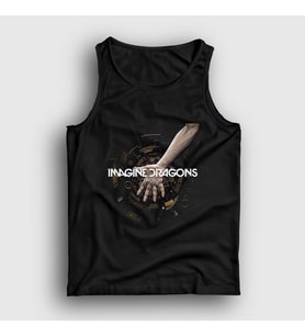 Presmono Unisex Siyah Friction Imagine Dragons Atlet 81648tt