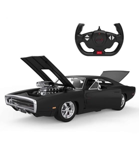 1:16 1970 Dodge Charger R/T Sesli ve Işıklı Uzaktan Kumandalı Araba