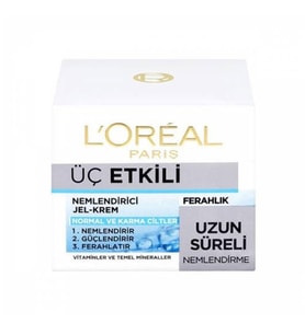 Loreal Paris 3 Etkili Nemlendirici Jel-Krem - 50 ml