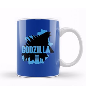 Godzilla King Of The Monsters 01 Kupa Bardak Porselen