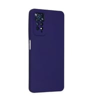 Xiaomi Redmi Note 11 Pro Kılıf Nano İçi Kadife Silikon - Mor