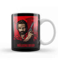 The Walking Dead Rick Grimes Kupa Bardak Porselen