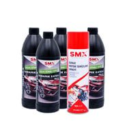Seramik Katkılı Hızlı ve Pratik Cila 4 Adet 750ml.+ Susuz Motor Temizleme Spreyi 500 Ml