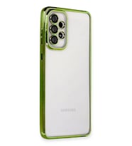 Galaxy A53 5G Kılıf Lensli Silikon - Yeşil