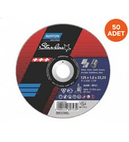 NORTON SAİNT GOBAİN STARLİNE 115X1.0X22.23MM İNOX METAL KESİCİ DİSK 50'Lİ PAKET