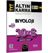 TYT Biyoloji 30 x 6 Deneme Altın Karma Yayınları