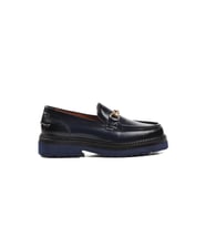 Ayakmod Premium 7710 Lacivert Açma Hakiki Deri Erkek Loafer Ayakkabı