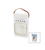 3İN1 HAVA NEMLENDİRME - FAN - GECE LAMBASI MASA ÜSTÜ BUZLU VANTİLATÖR 360 DERECE USB ŞARJ 3KADEME HIZ (5343)
