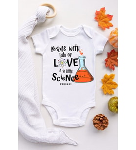 Unisex Bebek Tüp Kısa Kol Çıtçıtlı Body