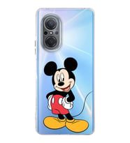 Huawei Nova 9 Se  Kamera korumalı Kapak Mickey Mouse Tasarımlı  Şeffaf Kılıf