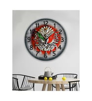 bilge Tasarım retro Duvar Saati 40 x 40 CM (Karışık)