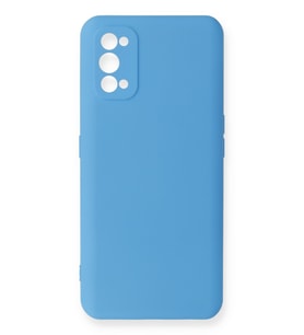 Realme 7 Pro Kılıf Nano içi Kadife Silikon - Mavi
