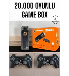 20.000 Oyunlu Premium Model Oyun Konsolu 8k Android Tv Hd Game Stick