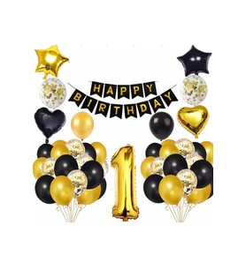 Çıtıpıtıstore 1 Yaş Doğum Günü Balon Seti