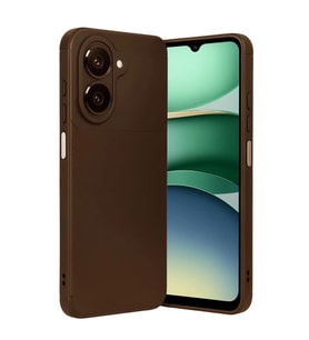 Samsung Galaxy A07 4g Auto Focus Karbon Kapak - Kahverengi