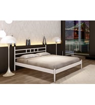 GM 226 DİEGO ÇİFT KİŞİLİK KARYOLA METAL BEYAZ 160X200