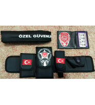 ÖZEL GÜVENLİK TESİSAT BEL KILIFI(+)ÖZEL GÜVENLİK ROZETLİ CÜZDANI(+)ÖZEL GÜVENLİK PALASKASI (3-AD) URUN,SATINAL,SIVILE SATILMAZ.