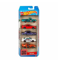 Hot Wheels Nissan 5'li Set - Seri-7 (Çok Renkli)