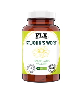 FLX ST JOHNS WORT PASSIFLORA VALERIN 120 TABLET