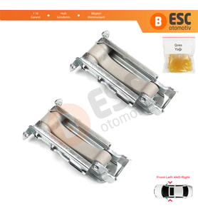 Mercedes Sprinter W906 2006–2018 VW Crafter 30-35 2E 2F 2006-17 İçin 2 EA Ön Sağ Sol Kapı Gergi Yayı