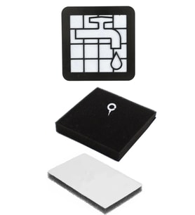 Philips XB2122 XB2123 XB2125 XB2140 XB2142 Uyumlu Süpürge HEPA Filtre ve Köpük Filtre Seti