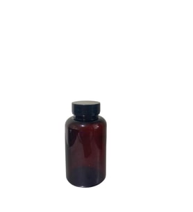 200ml kahverengi tablet şişesi siyah kapak, 48 adet, tablet şişesi, ecza şişesi, kozmetik şişe