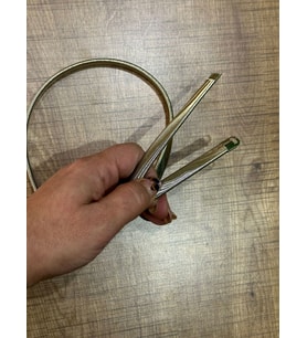 67X1 CM LASTİKLİ METAL KEMER AKSESUARI GİYİM AKSESUARI ŞERİT