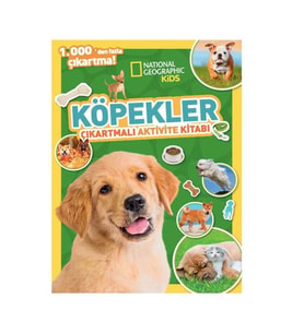 National Geographic Kids Köpekler Çıkartmalı Faaliyet Kitabı