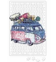 Volkswagen Bus Puzzle 240 Parça Yapboz