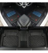Hyundai Uyumlu I40 Havuzlu Universal Paspas Krom Mavi Parça