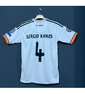Real Madrid Kiev Şampiyonlar Ligi Sergio Ramos yetişkin Forması h