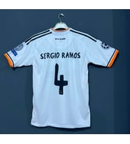 Real Madrid Kiev Şampiyonlar Ligi Sergio Ramos yetişkin Forması h