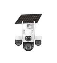INOX 3MP 4Lens PT Speed Dome 3.6mm IP Solar Kamera E-Sim X14