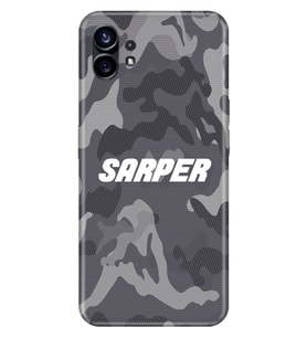Nothing Phone 1 / 2 Kılıf İsim Yazılı Kişiye Özel Silikon Kapak Model-51 (Çok Renkli)