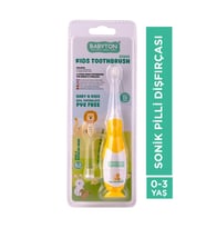 Babyton Bebek & Çocuk Sonik Pilli Diş Fırçası (Açık Mavi)