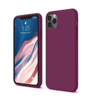 Durukar® iPhone 11 Pro Kılıf First Silikon - Mürdüm