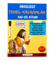 İngilizce TEMEL Kavramlar YAZ-SİL Kitabı