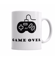 Gamer Game Over Kupa Bardak Porselen
