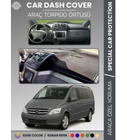 MERCEDES VITO / VIANO W639 (2003-2014) Torpido Örtüsü Premium Torpido Koruma Özel Kesim Kaymaz