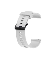 Samsung Galaxy Watch 42mm Uyumlu 20mm Kordon Silikon Tırtıllı Yumuşak Esnek KRD-46 Kayış