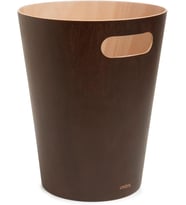 082780-045 Teneke Kutular Woodrow Çöp Kovası, Tutamaklı