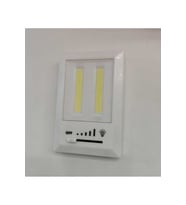 Mıknatıslı yapışkanlı pil led gece lambası, dolap içi aydınlatma (Krem)