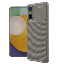 Realme 12 Lite Kılıf Auto Focus Karbon Kapak - Gri