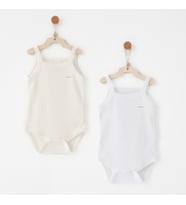 Andywawa Ac26760 Special Modal 2li Askılı Body Ecru White