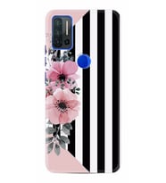 Reeder P13 Blue Max Pro Kılıf Desenli Silikon Flowers 4 1390